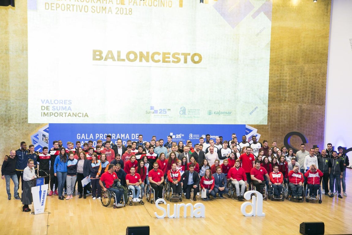 Fotogalería: Gala de entrega de las subvenciones del Programa de Patrocinio Deportivo de Suma Gestión Tributaria