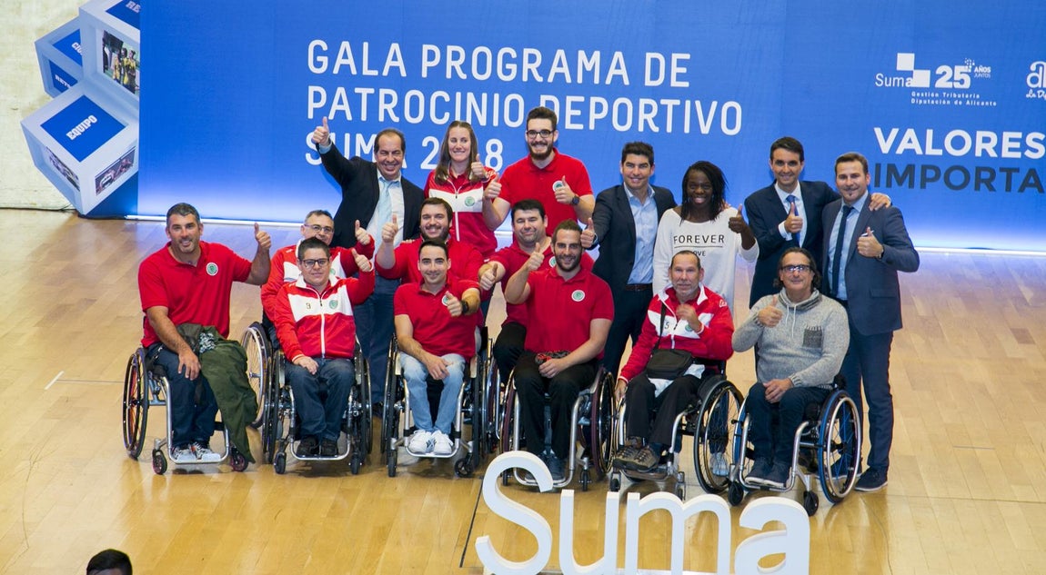 Fotogalería: Gala de entrega de las subvenciones del Programa de Patrocinio Deportivo de Suma Gestión Tributaria