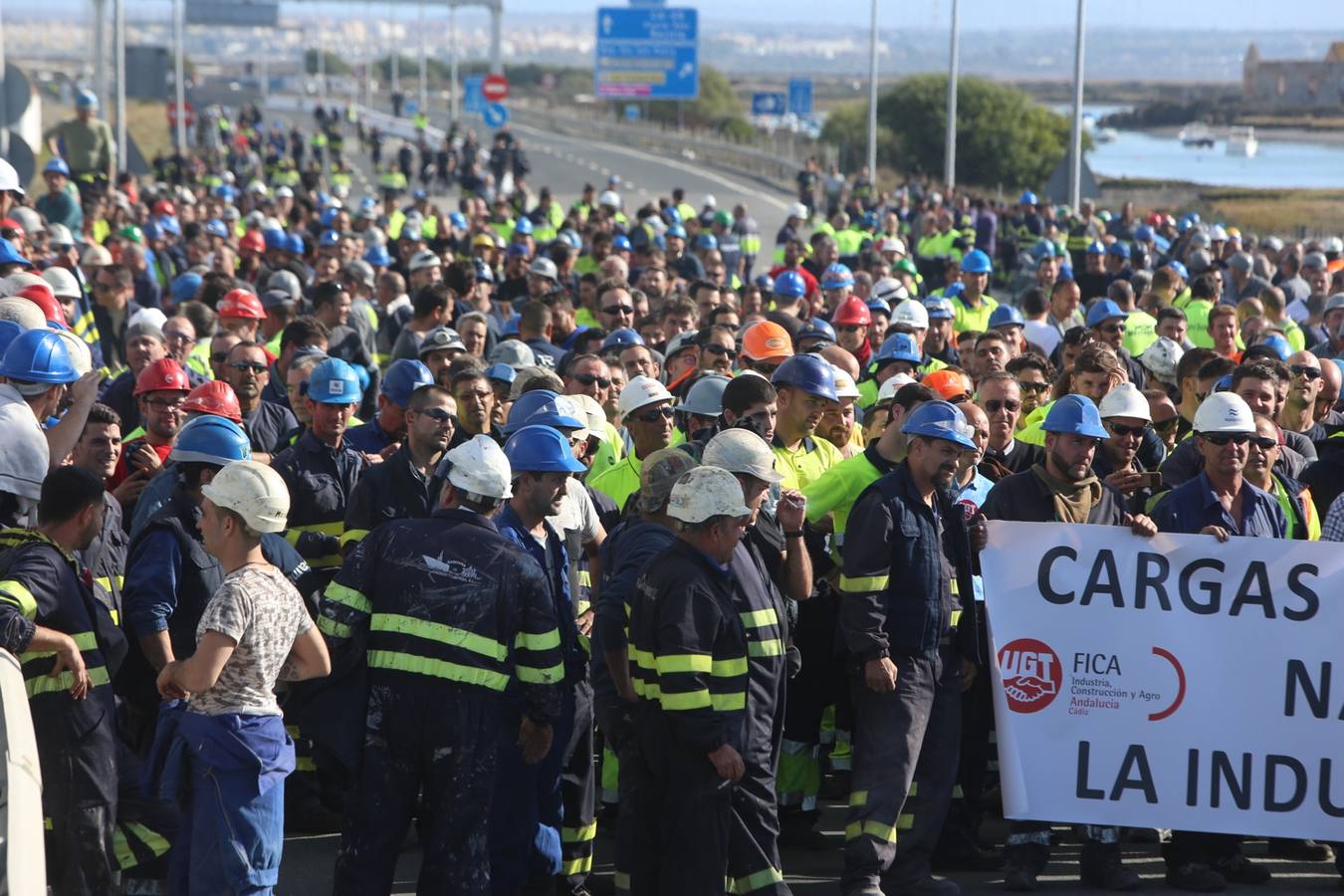 La industria auxiliar de Navantia Puerto Real reclama carga de trabajo para el astillero