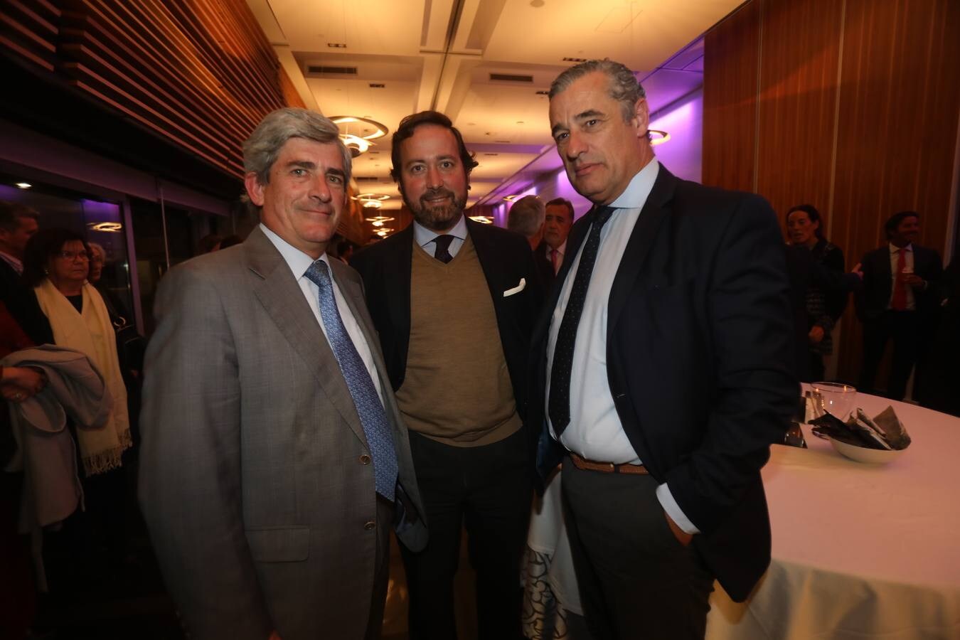 Ignacio Estrella, Luis Mora y José Román. 