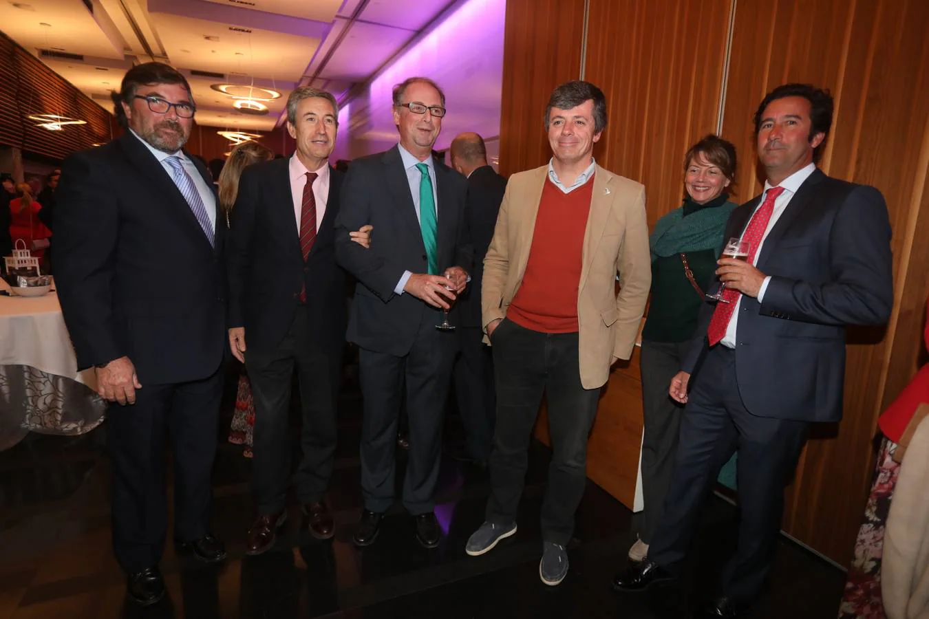 Santiago Villagrán, Juanma Pérez Dorao, Jaime MacPherson, Juan Martín, Ana Larrañaga y Valentín Fernández. 