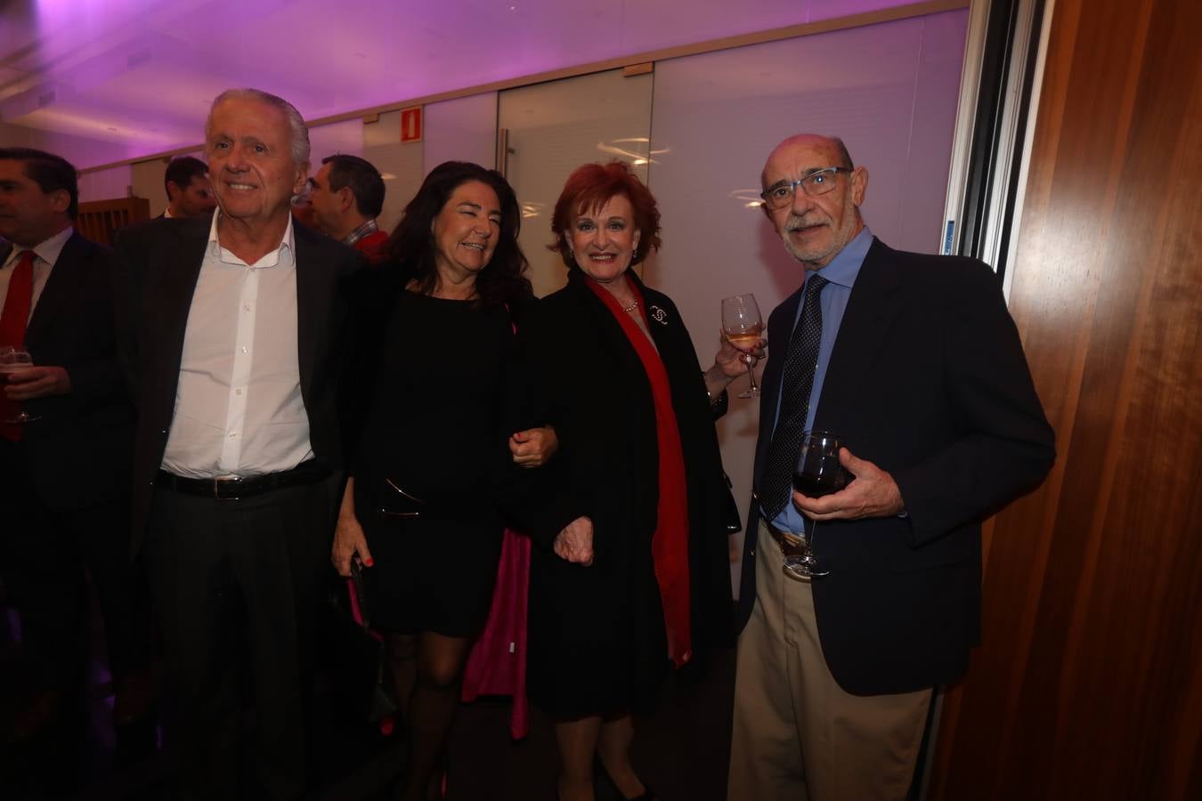 Julio Malo de Molina, Carmen Fraisolí, Teté Fernández Shaw y Miguel Arriego. 