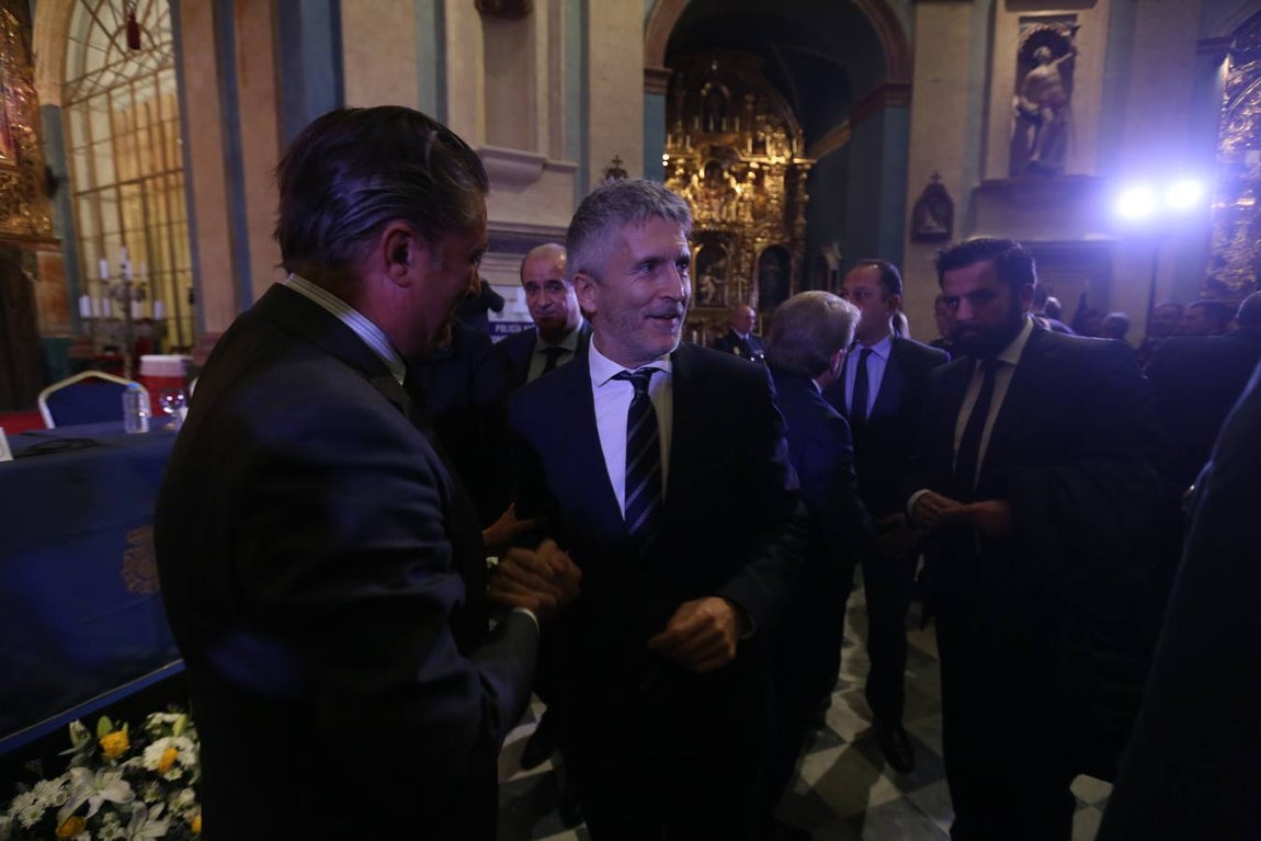 El ministro Grande-Marlaska, en el Oratorio