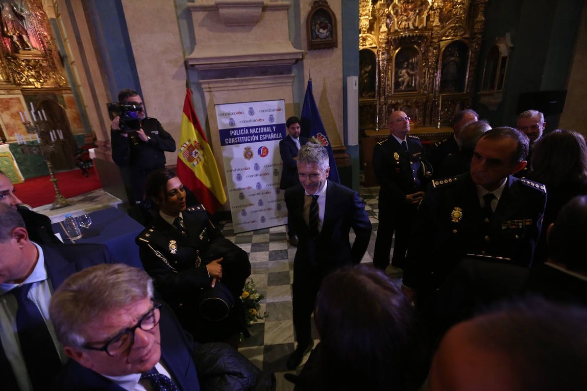 El ministro Grande-Marlaska, en el Oratorio