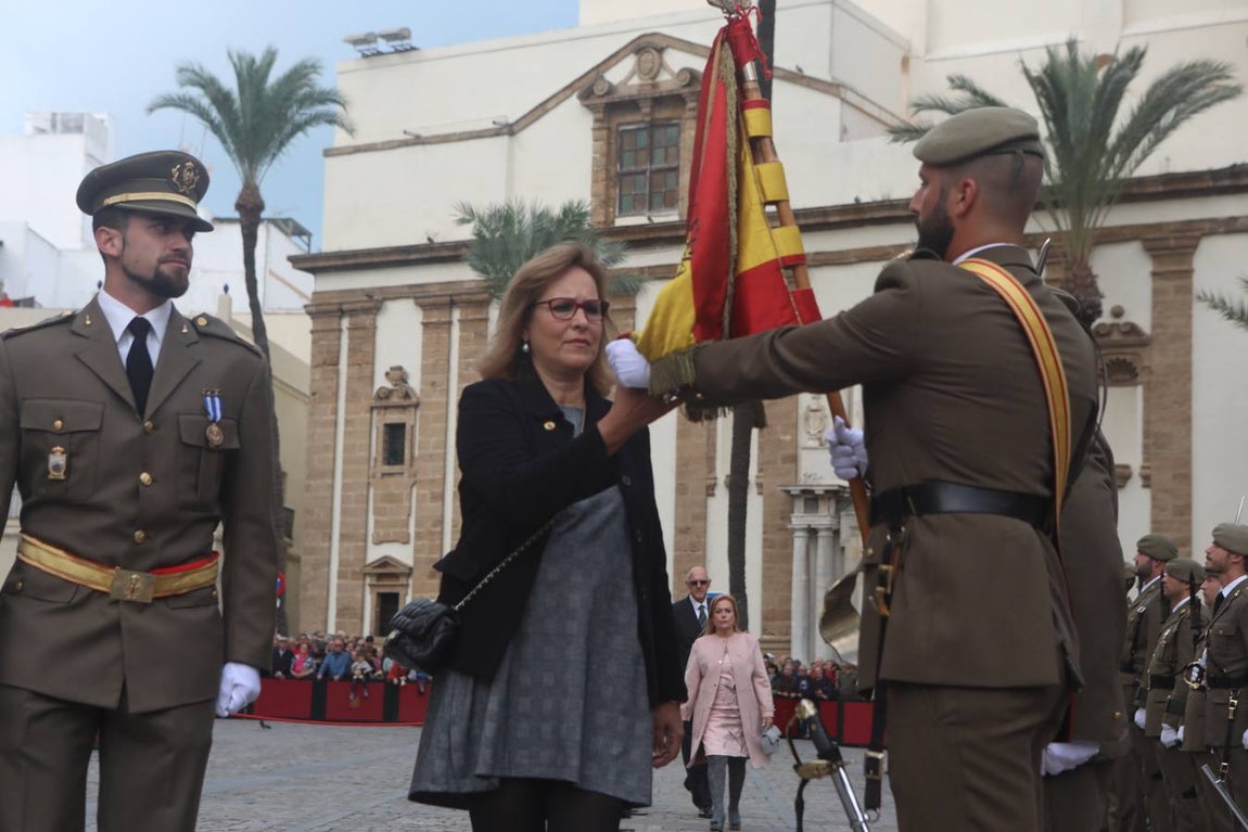 Jura de bandera civil en Cádiz