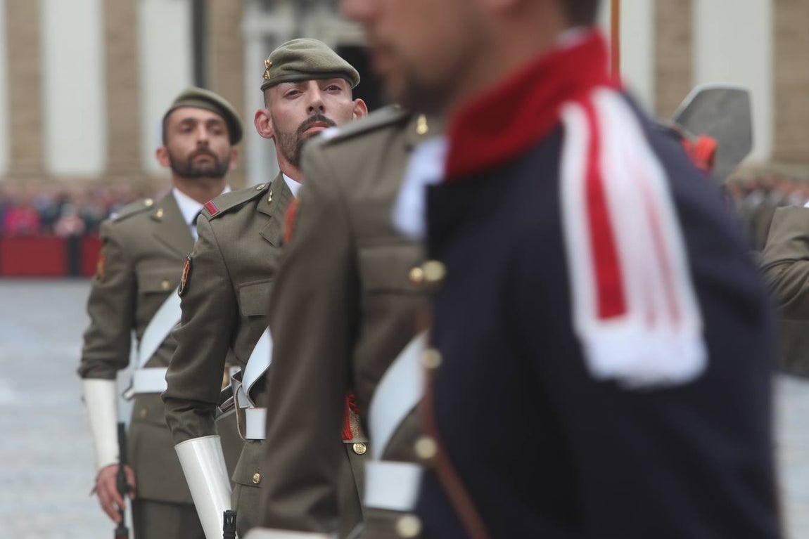 Jura de bandera civil en Cádiz