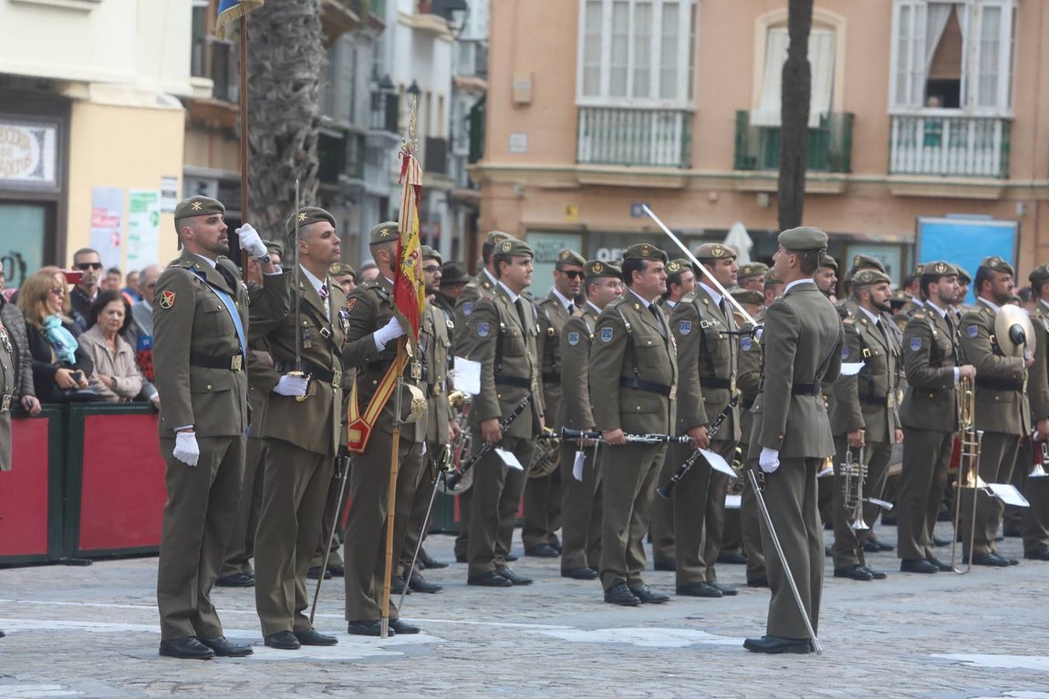 Jura de bandera civil en Cádiz