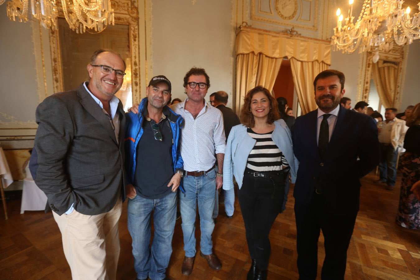 Ignacio González, Pancho Jiménez, Luisa Donoso, Tomás Ruibal e Ignacio Moreno. 