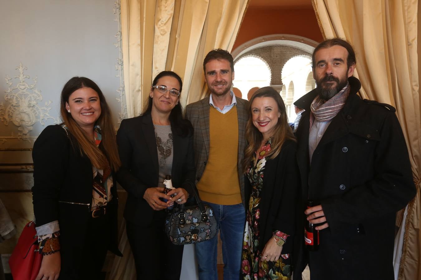 Magdalena Paradela, Inma Gómez, José María Aguilera, Cristina Valle y Francis Jiménez. 