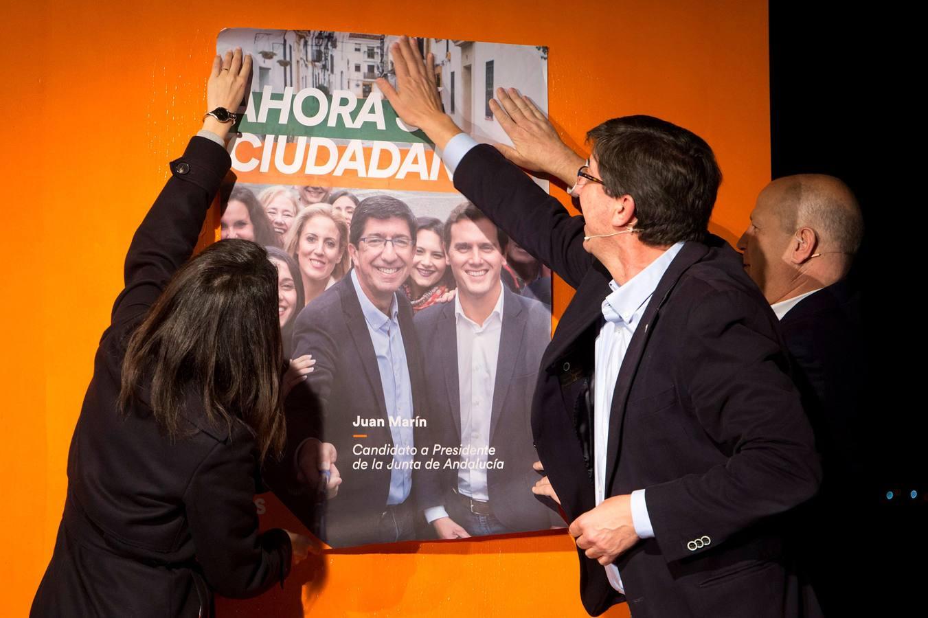 El arranque de la campaña electoral andaluza, en imágenes