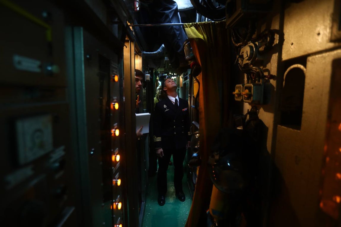 Dentro del submarino &#039;Mistral&#039; de la Armada Española