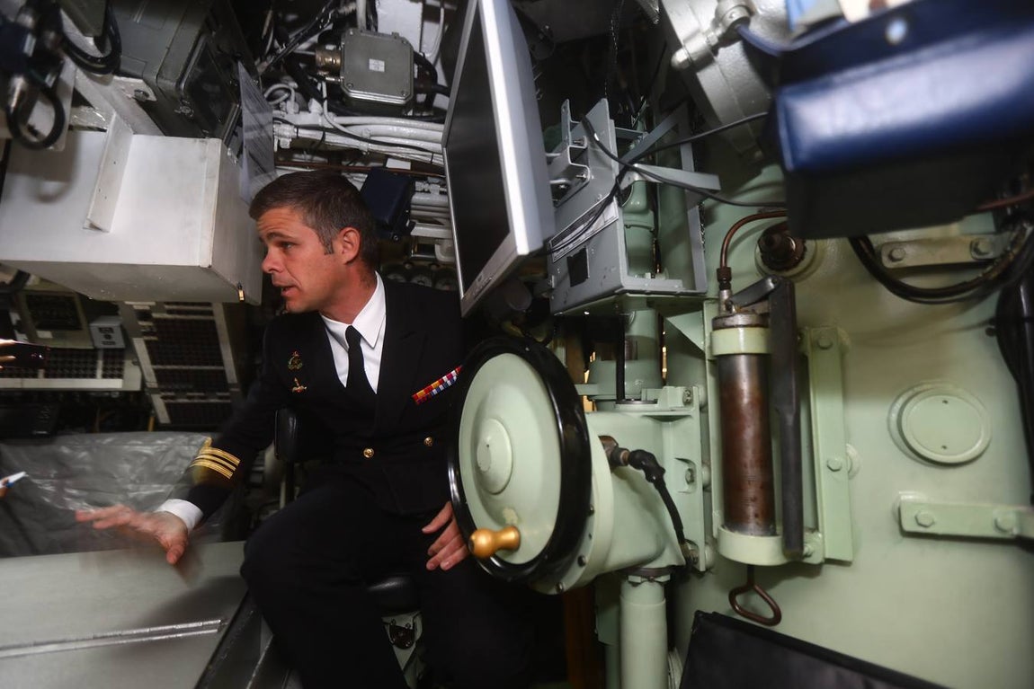 Dentro del submarino &#039;Mistral&#039; de la Armada Española