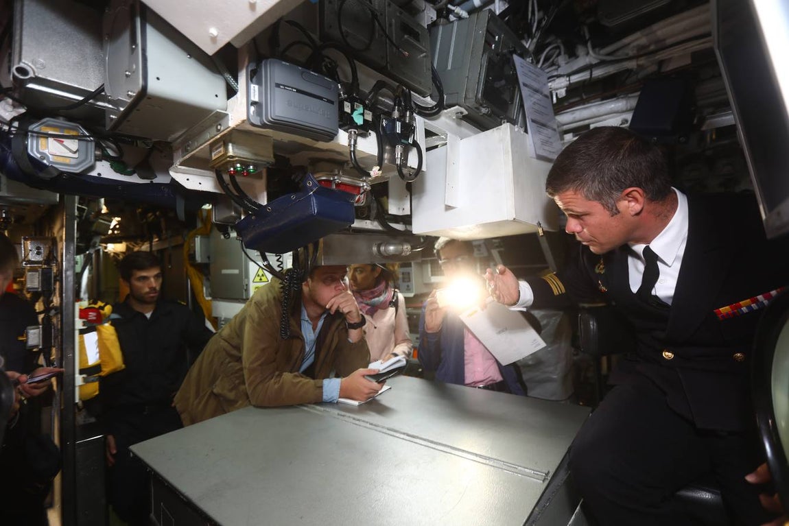 Dentro del submarino &#039;Mistral&#039; de la Armada Española