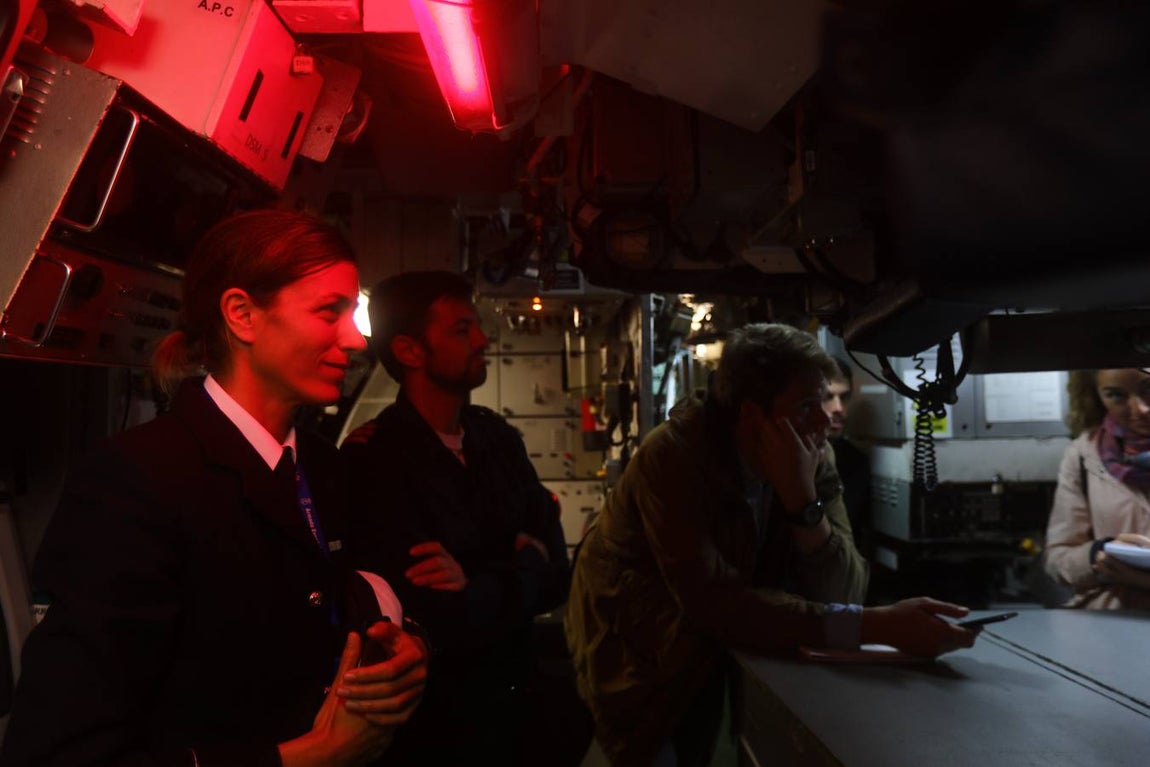Dentro del submarino &#039;Mistral&#039; de la Armada Española