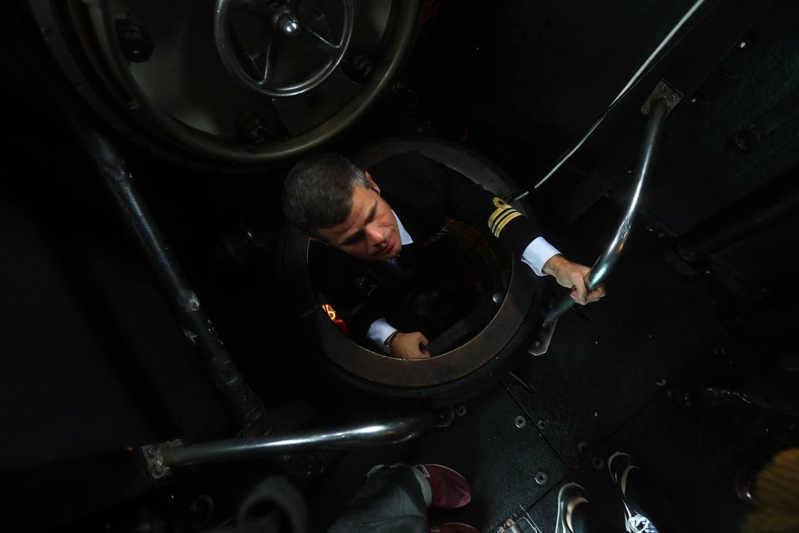 Dentro del submarino &#039;Mistral&#039; de la Armada Española