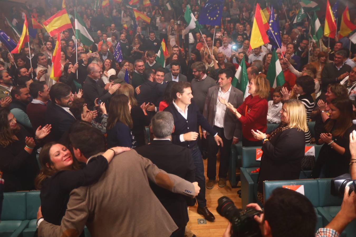 FOTOS: Albert Rivera e Inés Arrimadas en Cádiz