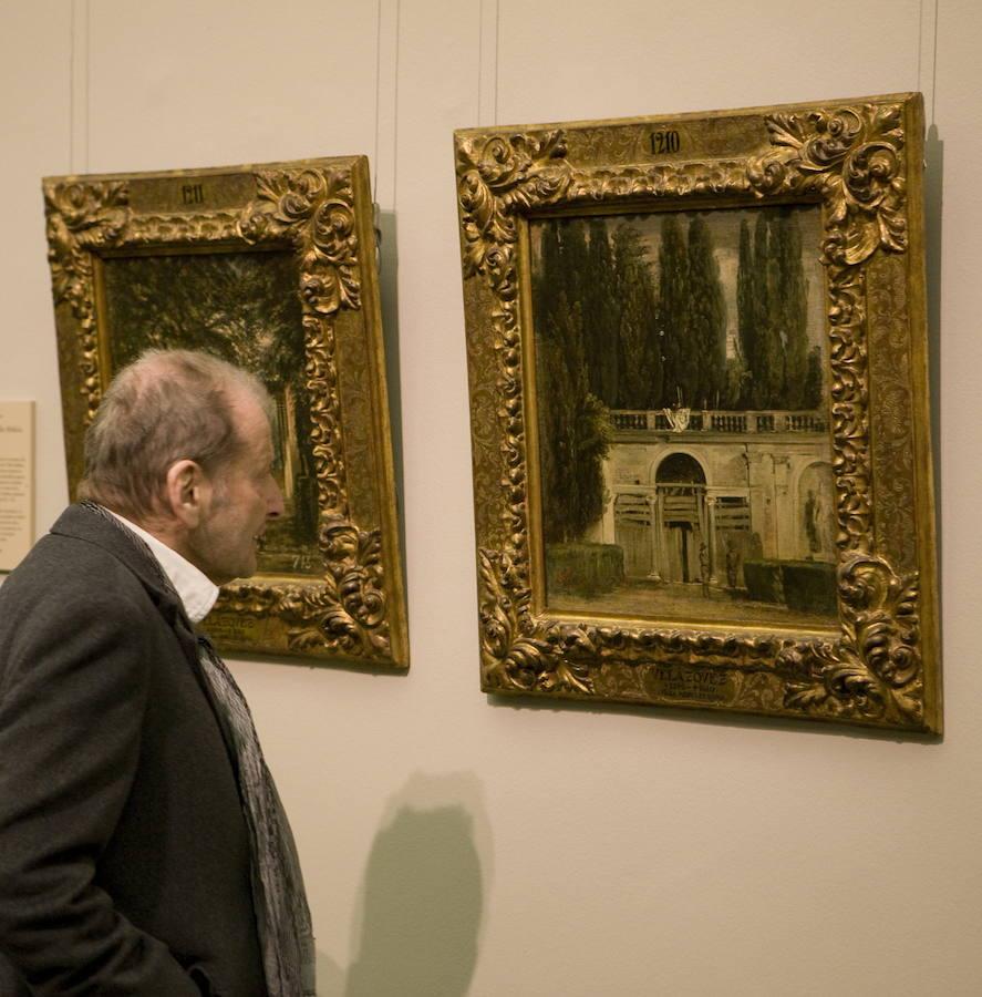 Visita de Lucien Freud, en 2010. 