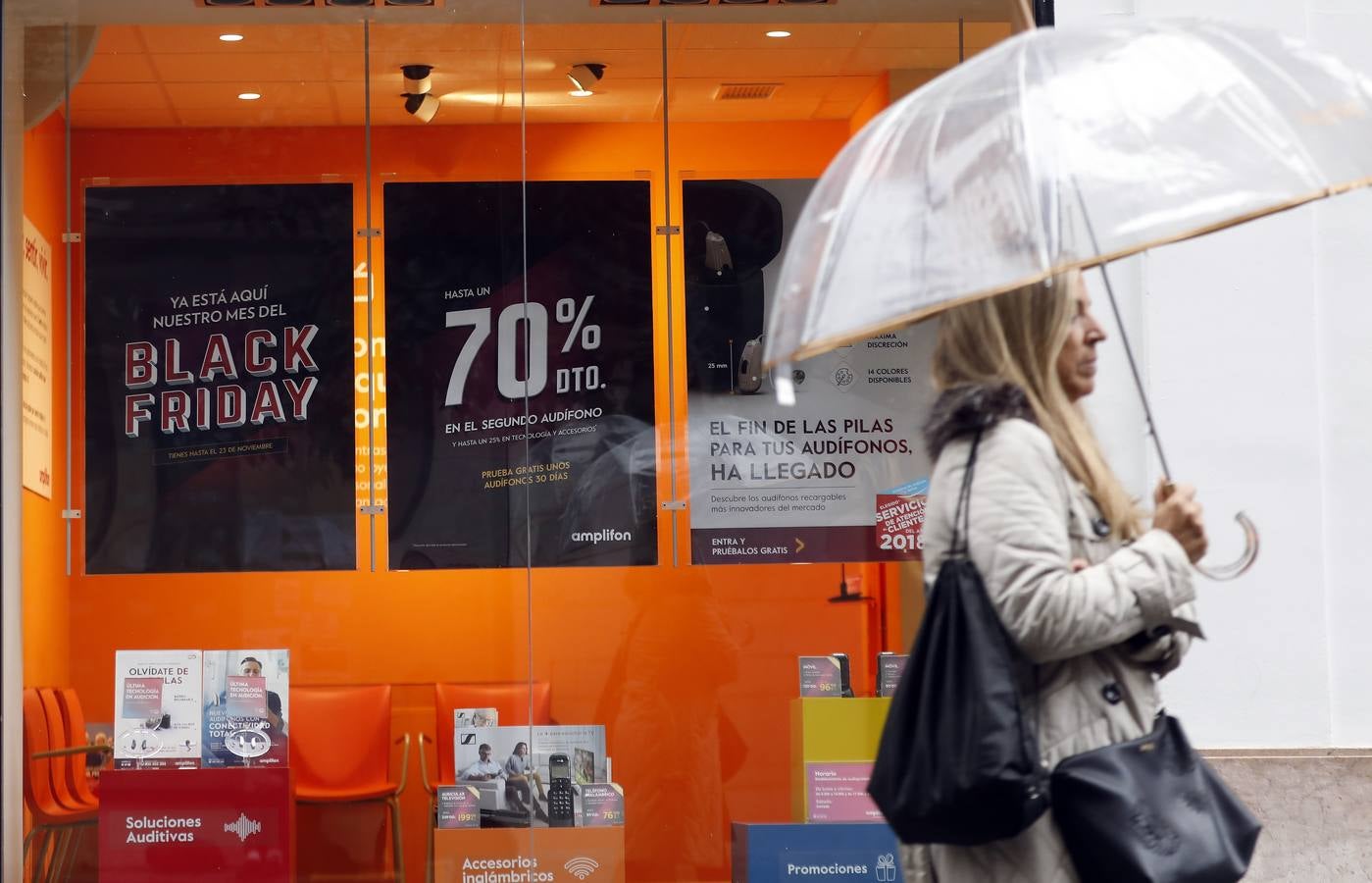 En imágenes, los preparativos en Córdoba para el «Black Friday»