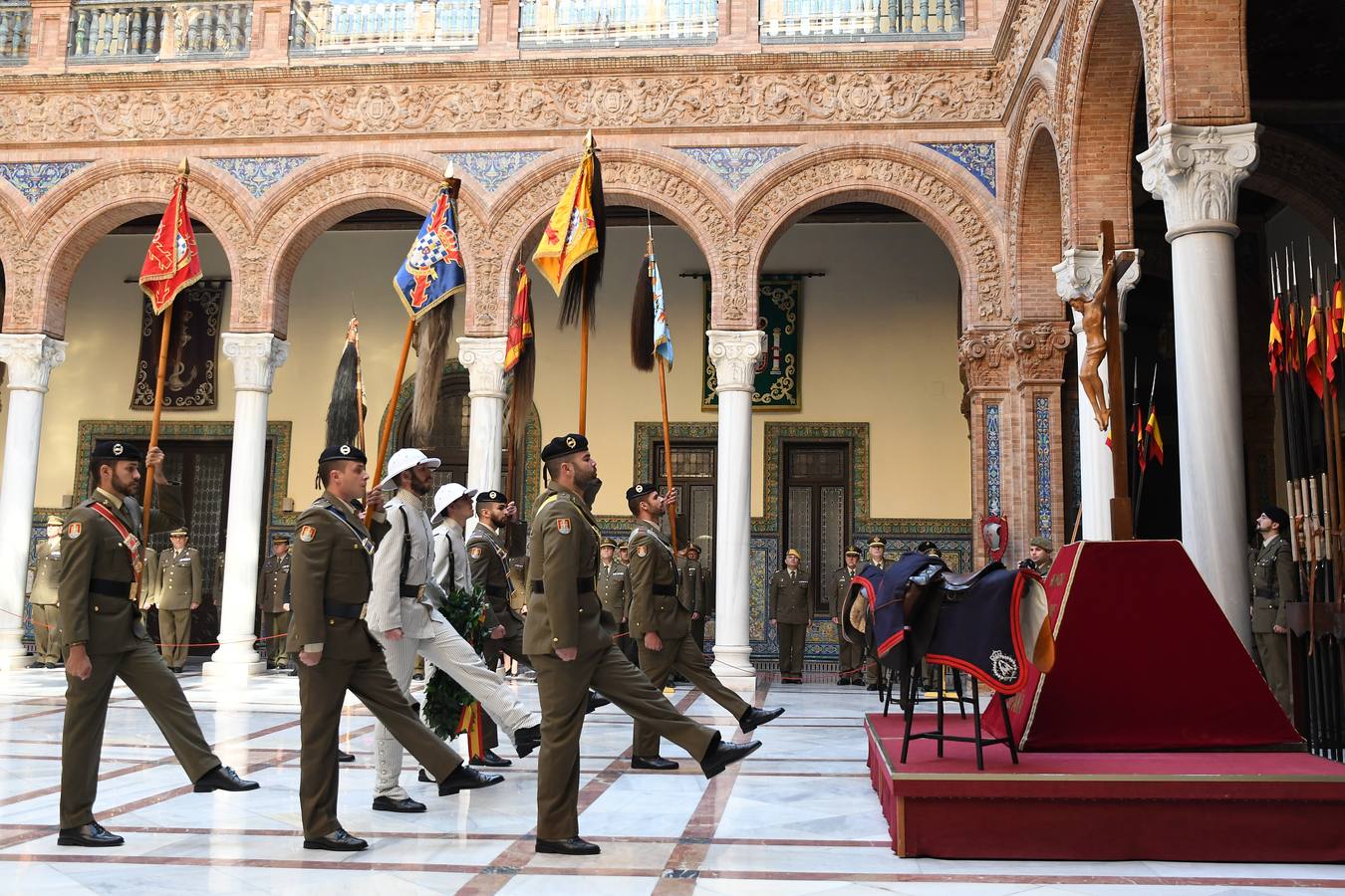 Honores para el Regimiento de Caballería «Cazadores de Alfonso XII»