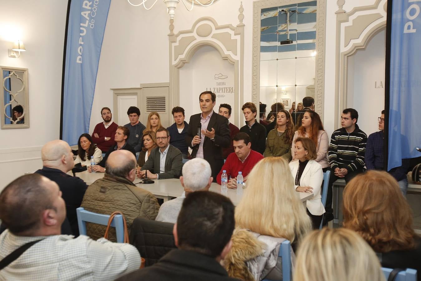 El mitin de Javier Maroto, José Antonio Nieto y José María Bellido en Córdoba, en imágenes