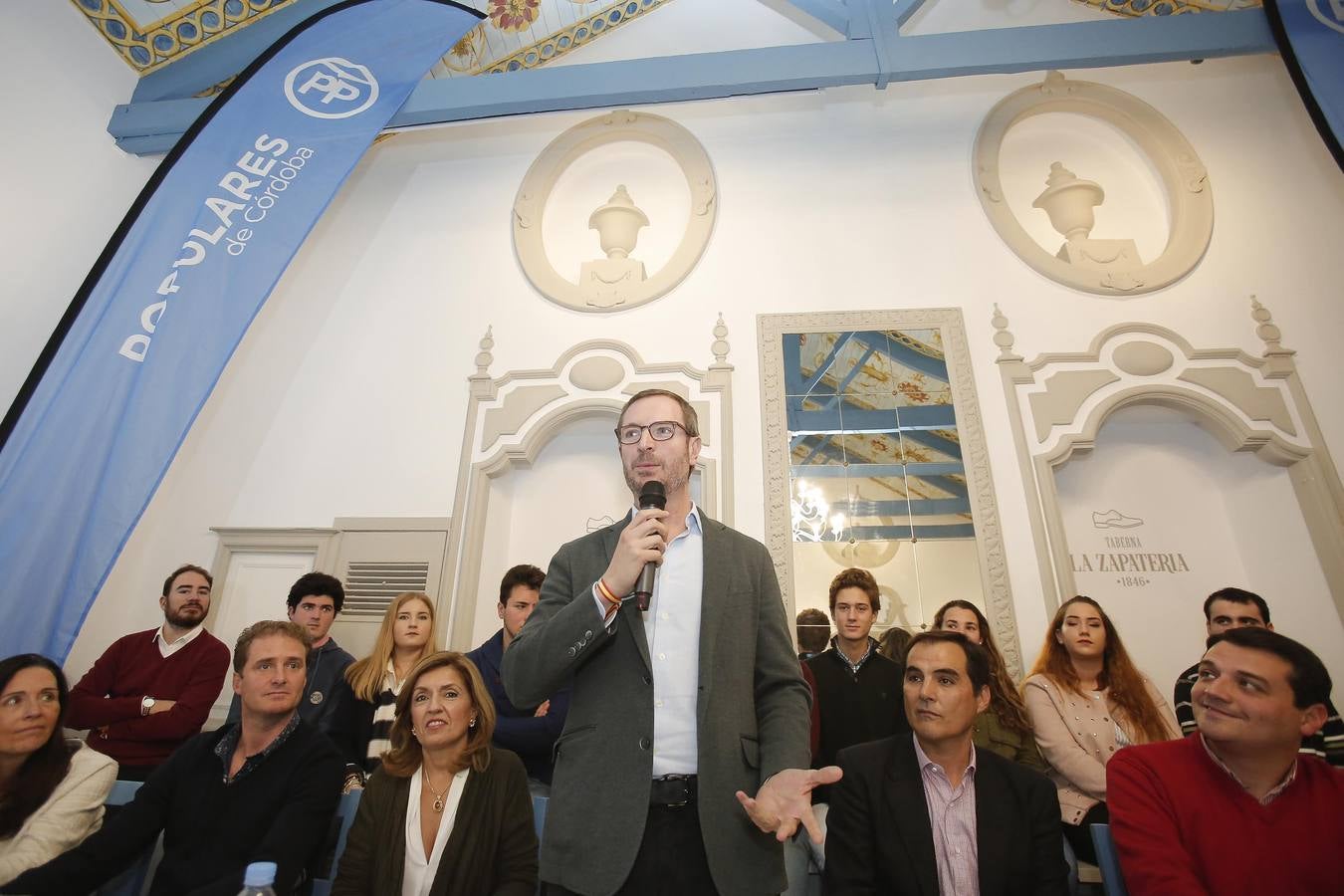 El mitin de Javier Maroto, José Antonio Nieto y José María Bellido en Córdoba, en imágenes