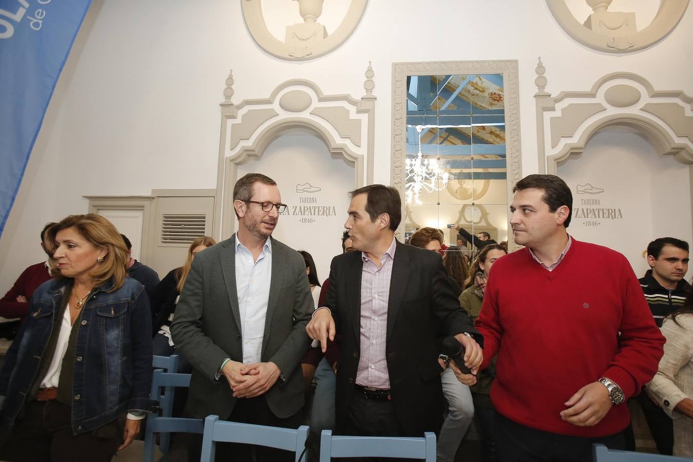 El mitin de Javier Maroto, José Antonio Nieto y José María Bellido en Córdoba, en imágenes