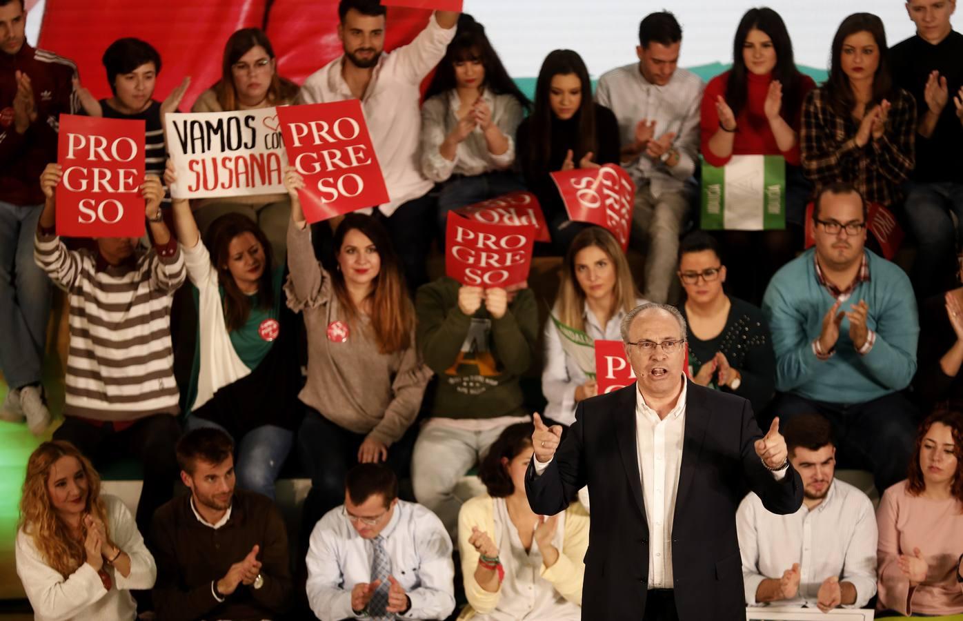 El acto de campaña de Susana Díaz en Córdoba, en imágenes