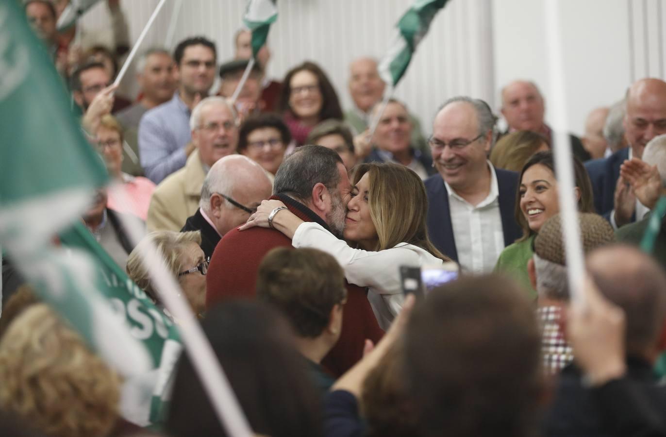 El acto de campaña de Susana Díaz en Córdoba, en imágenes