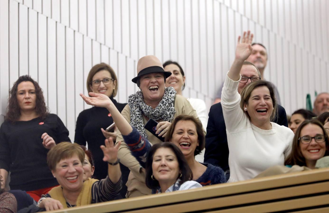 El acto de campaña de Susana Díaz en Córdoba, en imágenes