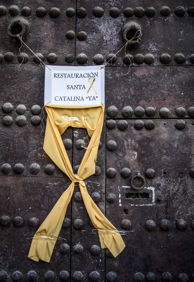 En imágenes, el vía crucis de Santa Catalina hasta su restauración