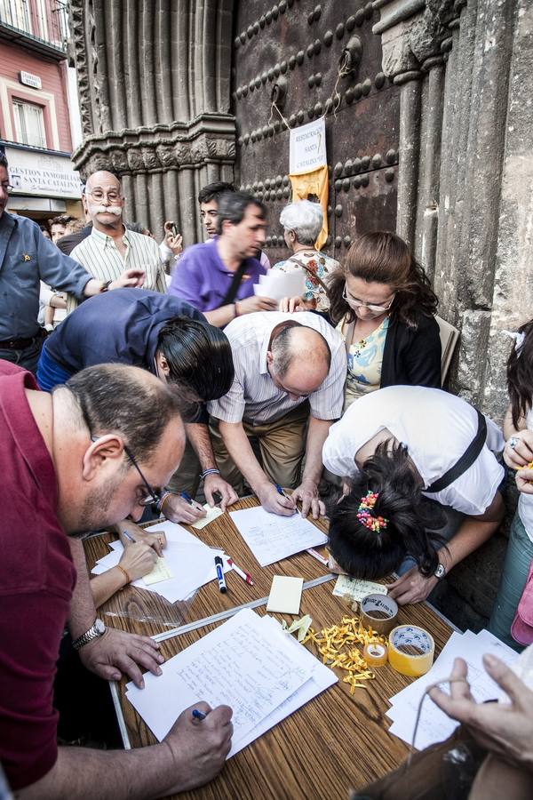 En imágenes, el vía crucis de Santa Catalina hasta su restauración