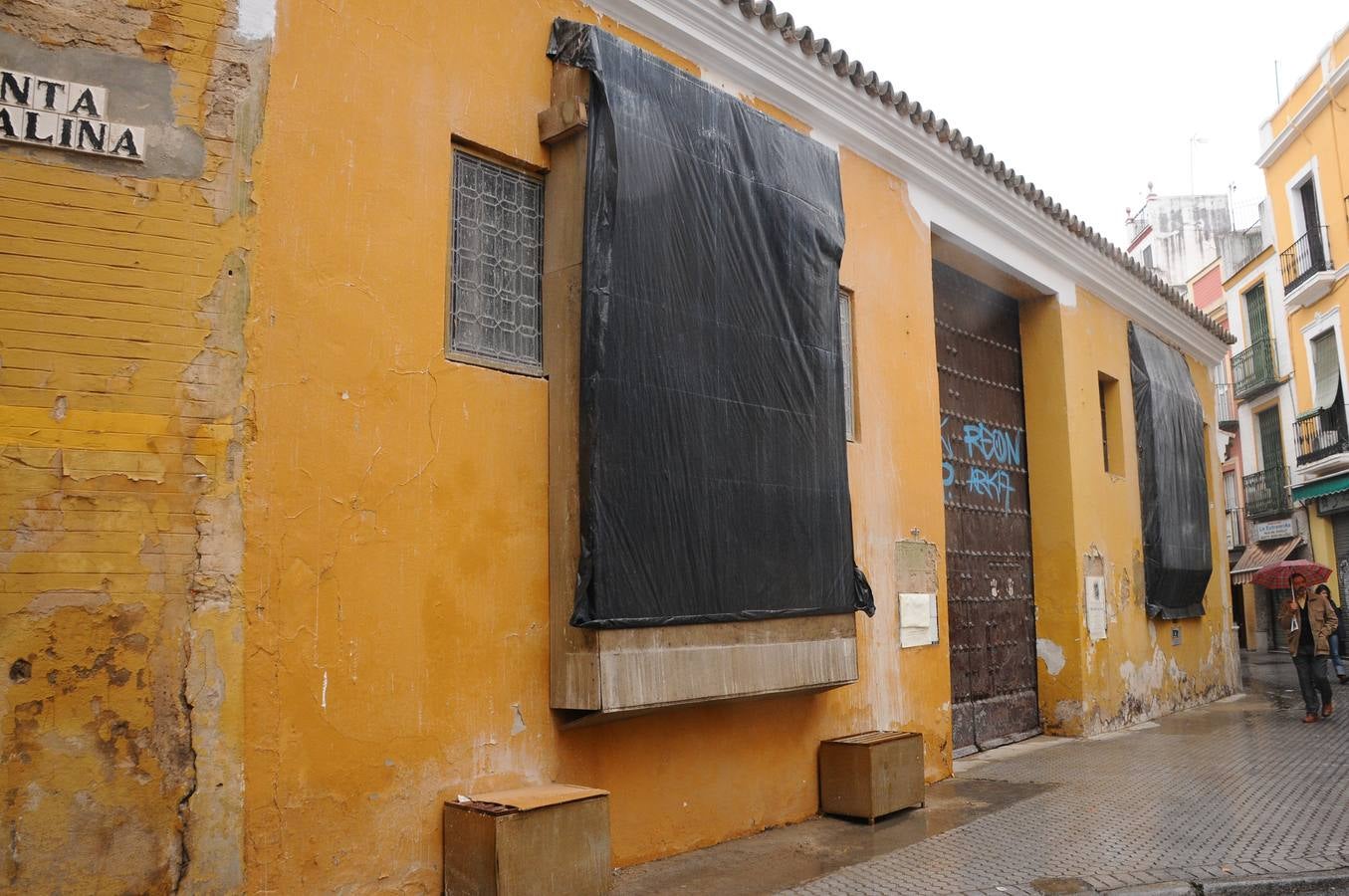 En imágenes, el vía crucis de Santa Catalina hasta su restauración