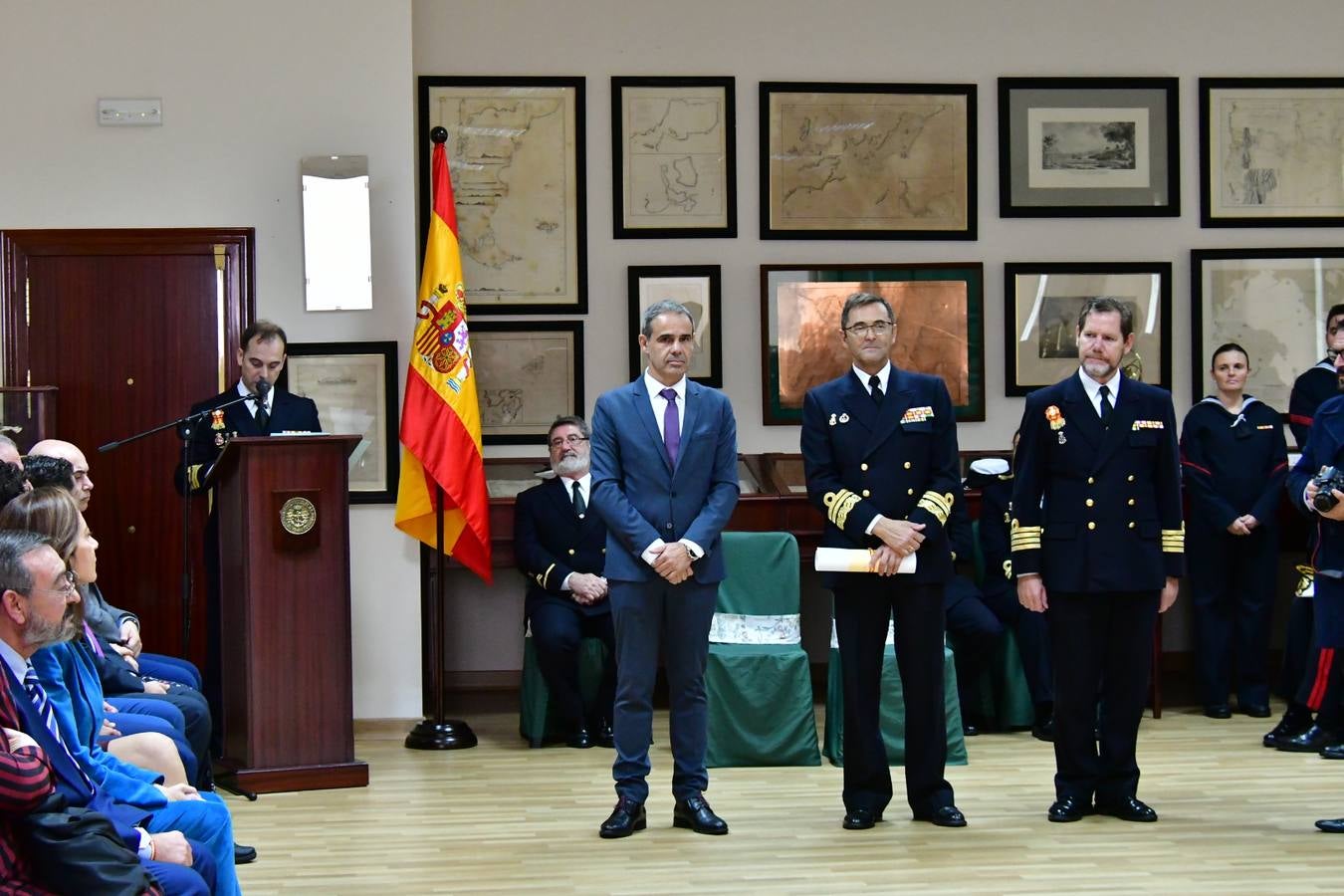 Acto de celebración del 75 aniversario del Instituto Hidrográfico