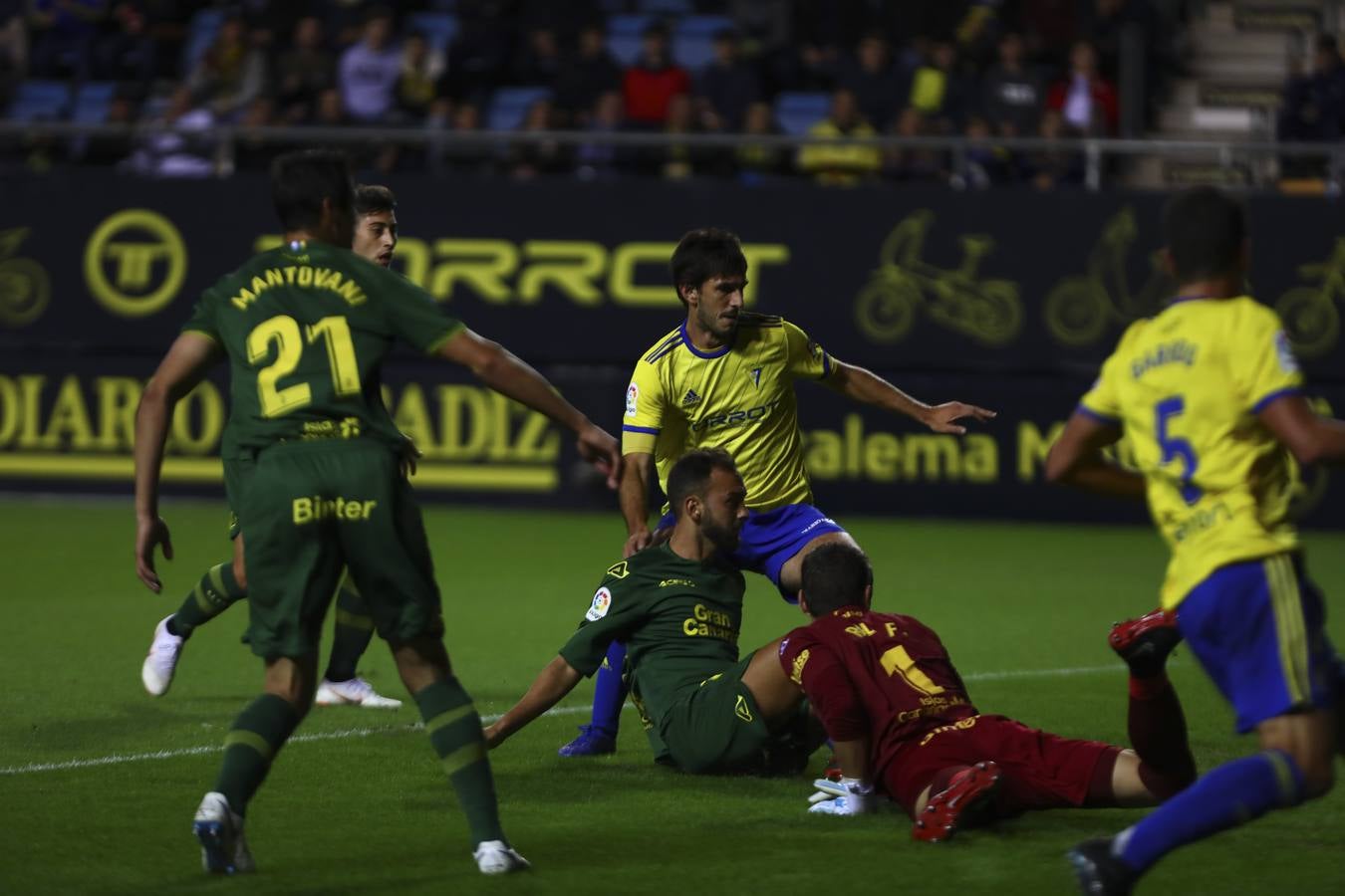 Las mejores imágenes del partido Cádiz CF-Las Palmas