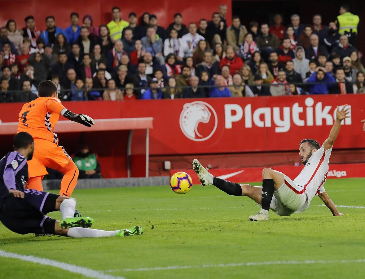 La victoria del Sevilla FC al Valladolid, en imágenes (1-0)