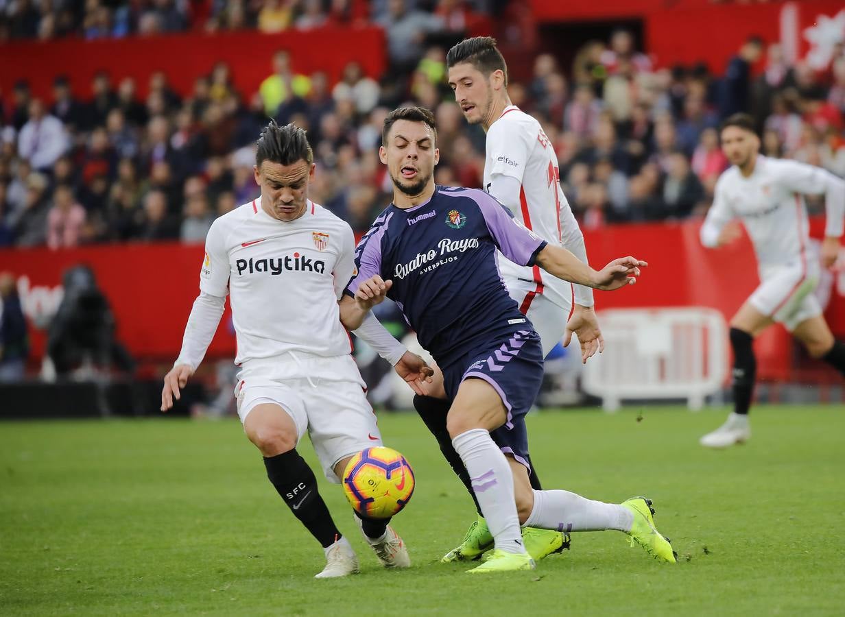 La victoria del Sevilla FC al Valladolid, en imágenes (1-0)