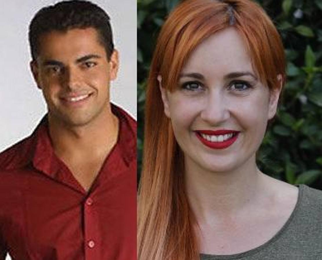 Miguel Ángel Silva y Mireia. 