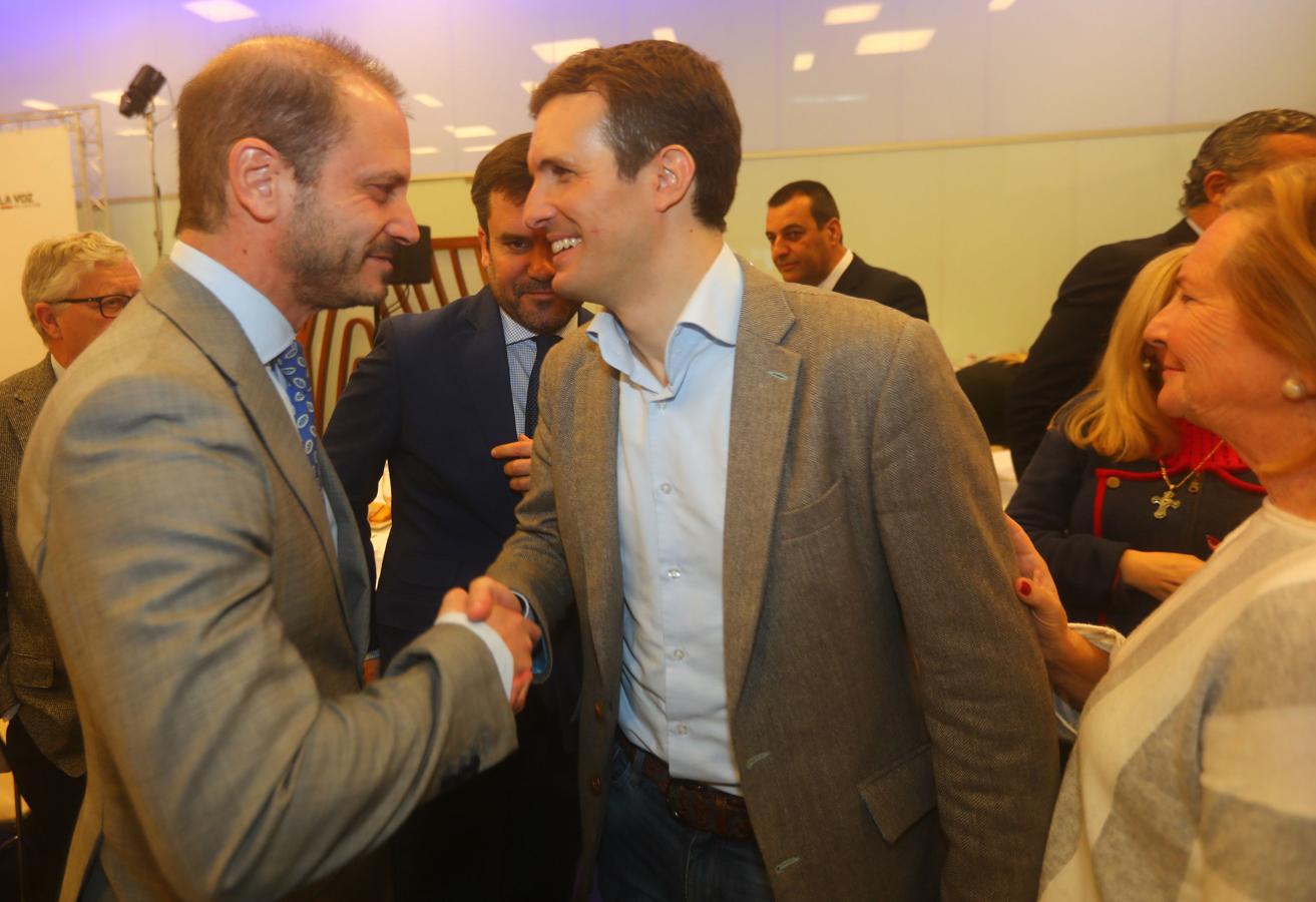 Fernando Moreno, Pablo Casado y Mª Ángeles Bustamante. 