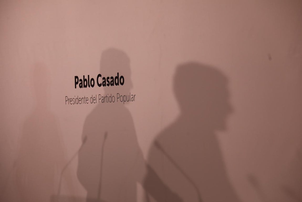 El presidente del Partido Popular Pablo Casado interviene en los Foros de La Voz de Cádiz