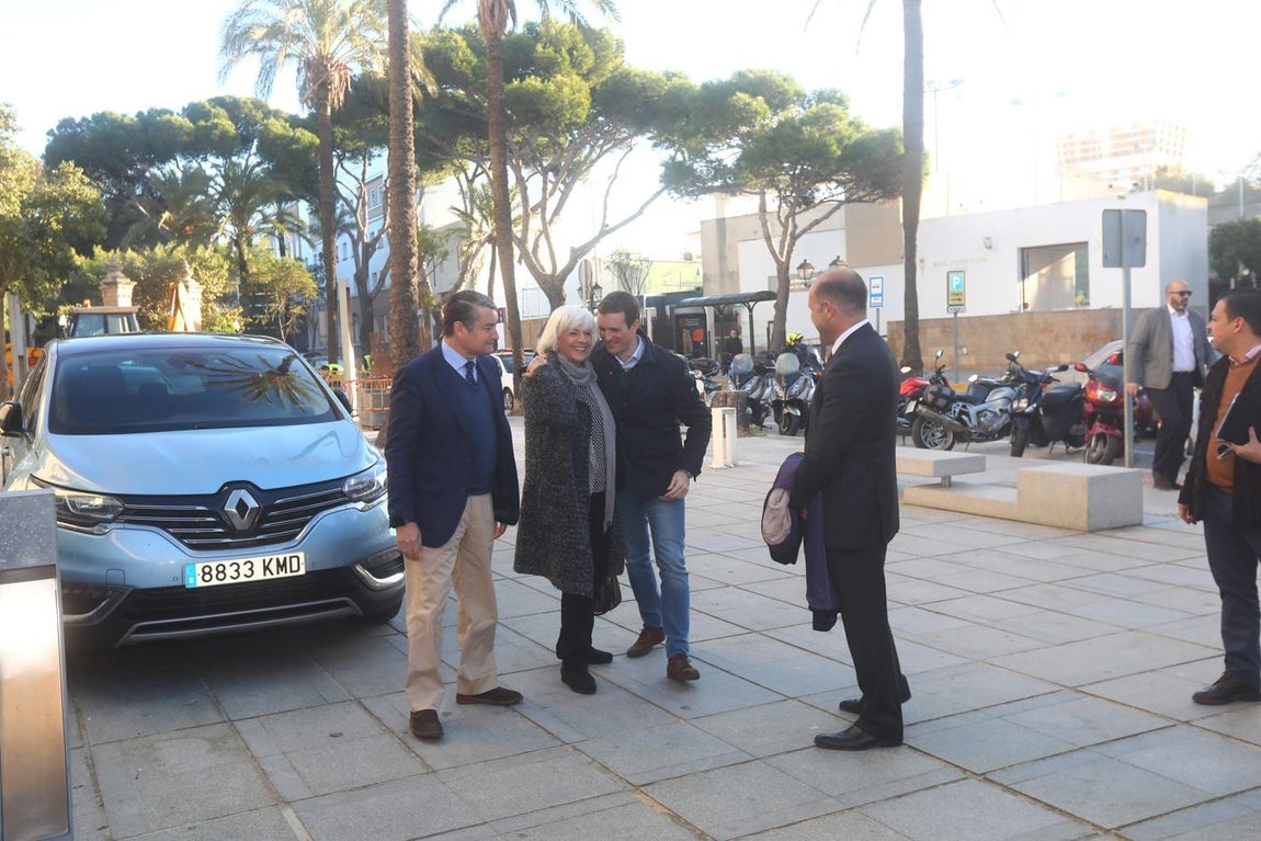 El presidente del Partido Popular Pablo Casado interviene en los Foros de La Voz de Cádiz