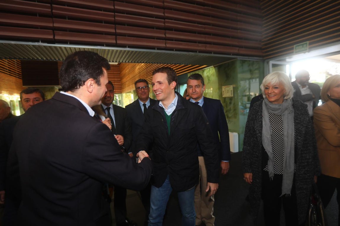 El presidente del Partido Popular Pablo Casado interviene en los Foros de La Voz de Cádiz