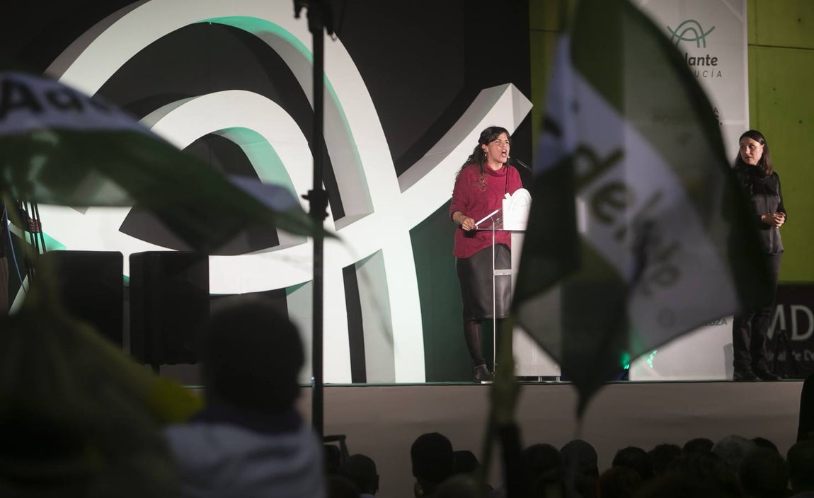 El multitudinario mitin de Adelante Andalucía en Córdoba, en imágenes