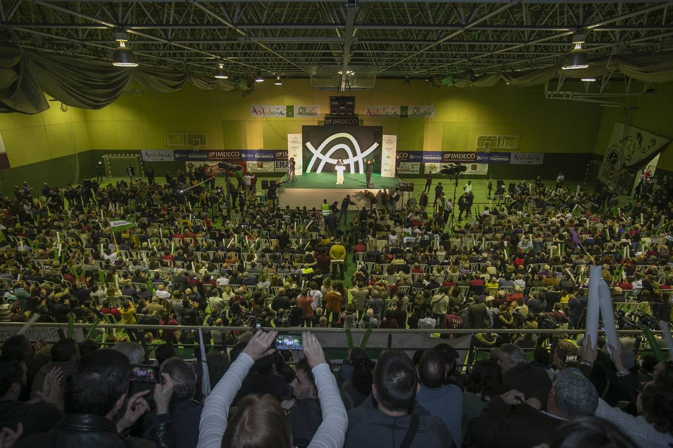 El multitudinario mitin de Adelante Andalucía en Córdoba, en imágenes