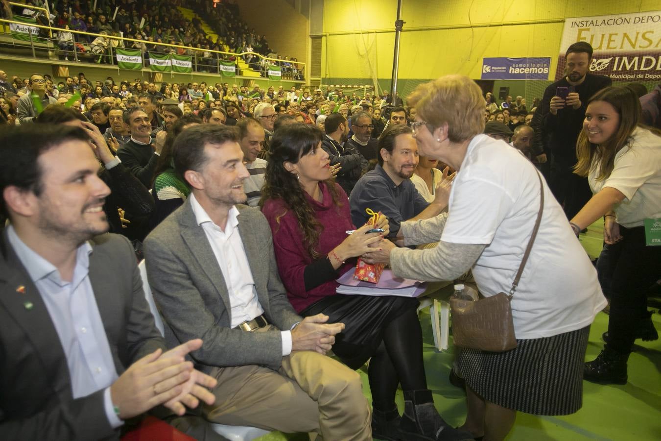 El multitudinario mitin de Adelante Andalucía en Córdoba, en imágenes