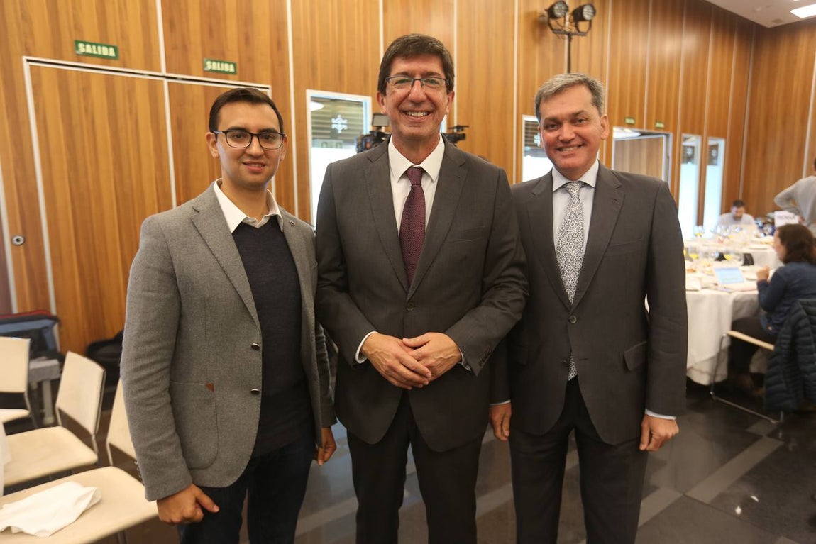 Diego Villalonga, Juan Marín y Javier Gómez Porrúa. 