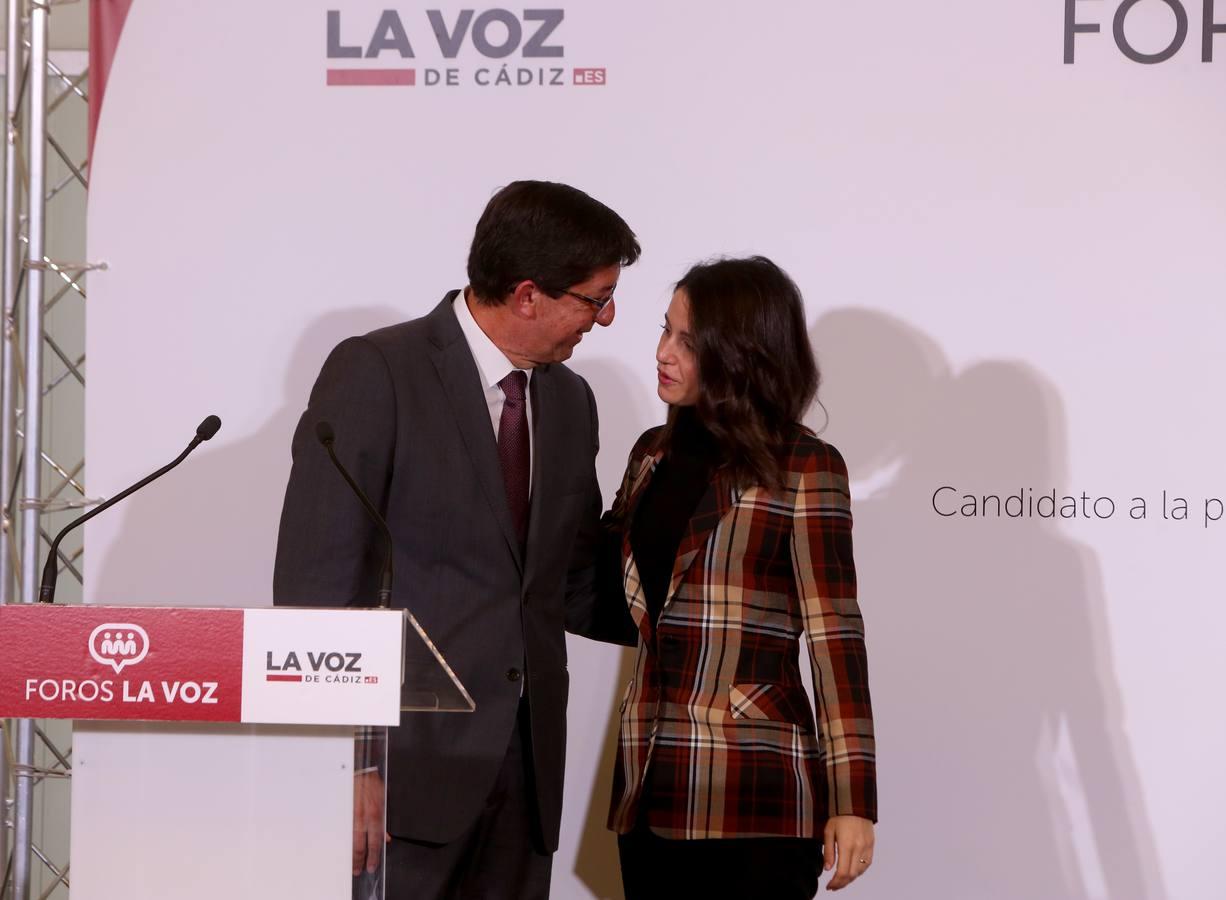 FOTOS: Foro LA VOZ DE CÁDIZ con Inés Arrimadas y Juan Marín