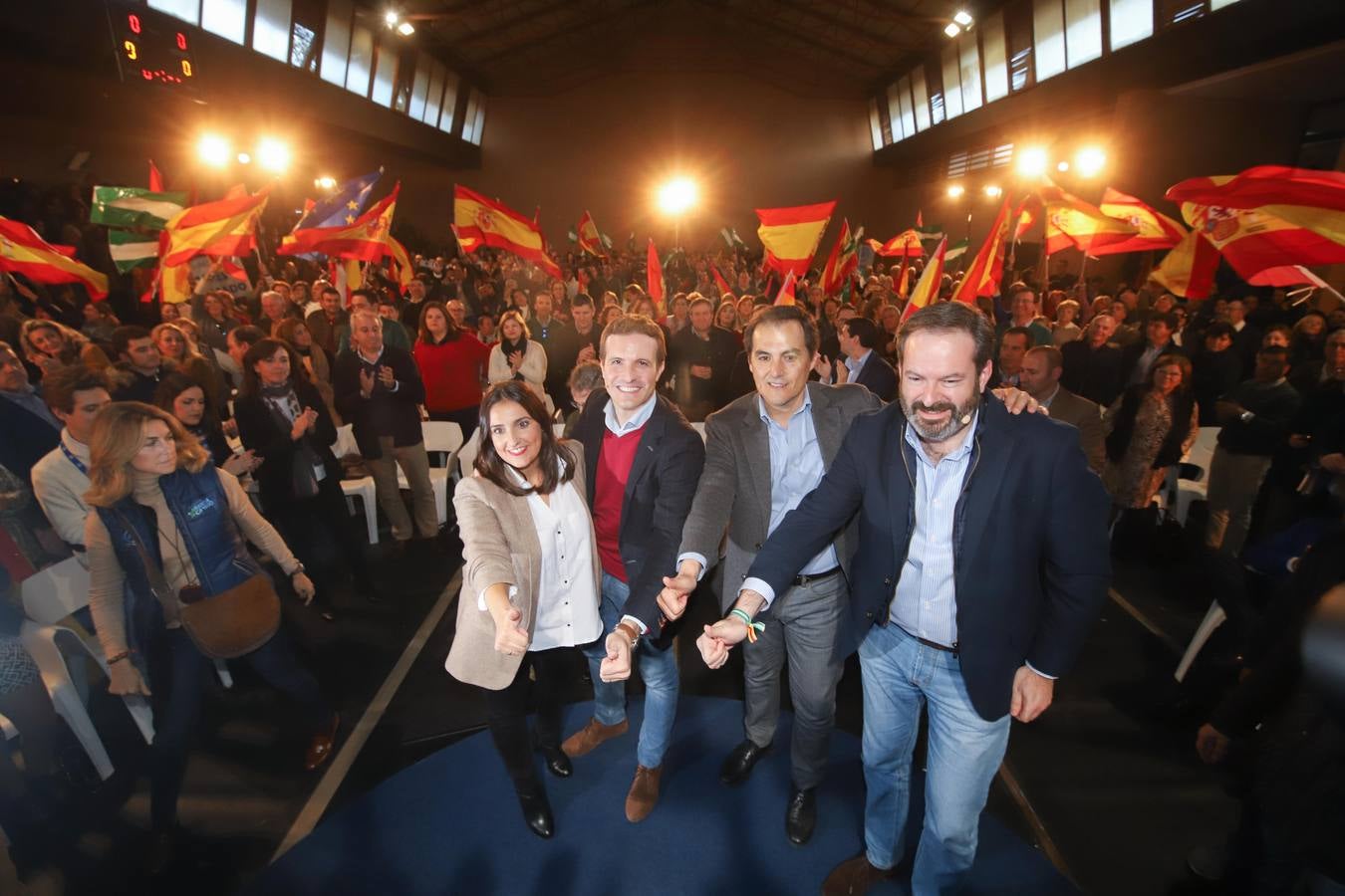 El mitin de Pablo Casado en Córdoba, en imágenes