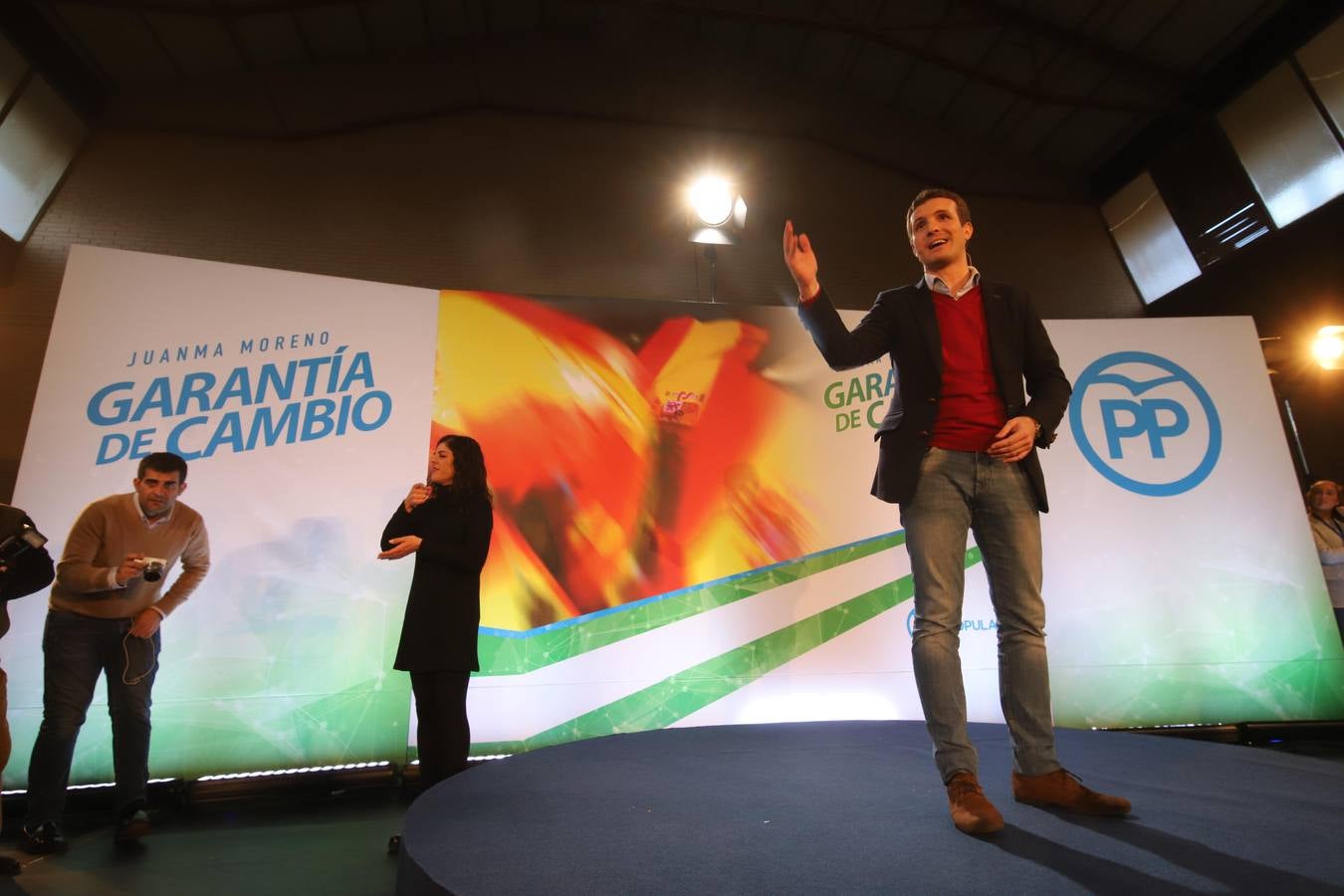 El mitin de Pablo Casado en Córdoba, en imágenes