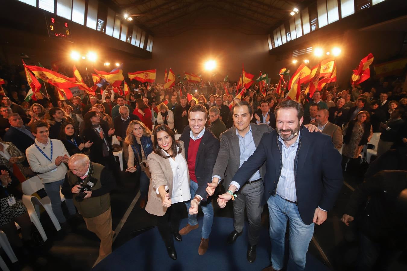 El mitin de Pablo Casado en Córdoba, en imágenes