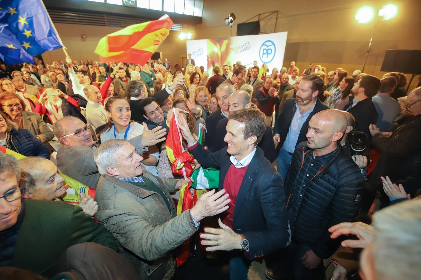 El mitin de Pablo Casado en Córdoba, en imágenes